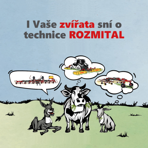 I Vaše zvířata sní o technice ROZMITAL