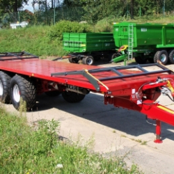 Semitrailer platform